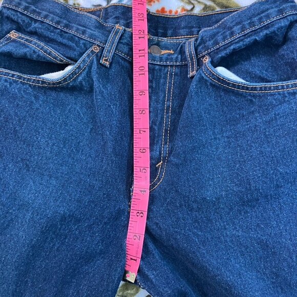 Vintage Great Western Garment Company Jeans Y2K Blue Denim Straight Leg Dad - Picture 9 of 10